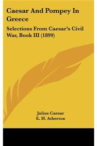 Caesar And Pompey In Greece