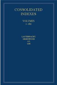 International Law Reports, Consolidated Index 3 Volume Hardback Set