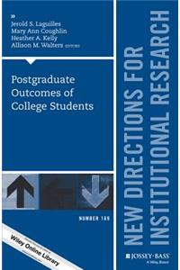 Postgraduate Outcomes of College Students