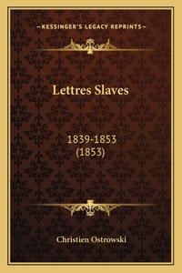 Lettres Slaves