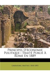 Principes d'économie politique
