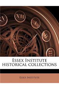 Essex Institute Historical Collections Volume 3