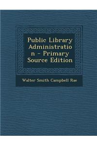 Public Library Administration