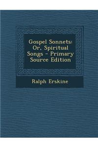 Gospel Sonnets