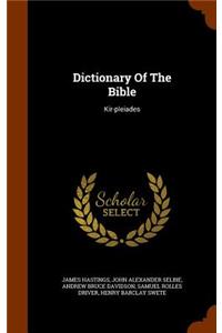 Dictionary Of The Bible