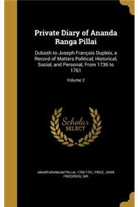 Private Diary of Ananda Ranga Pillai