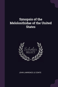 Synopsis of the Melolonthidae of the United States
