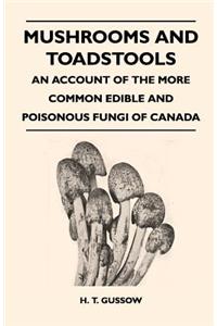 Mushrooms And Toadstools - An Account Of The More Common Edible And Poisonous Fungi Of Canada