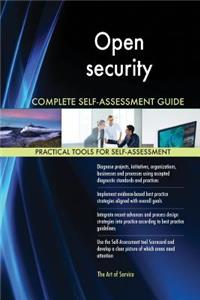 Open security Complete Self-Assessment Guide