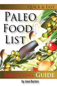 Paleo Food List