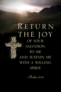 Return the Joy Ash Wednesday Bulletin (Pkg of 50)