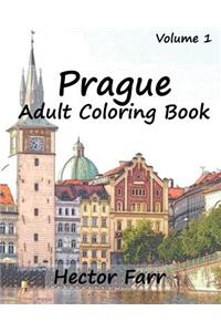 Prague: Adult Coloring Book, Volume 1: City Sketch Coloring Book