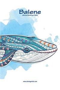 Balene Libro da Colorare per Adulti 1