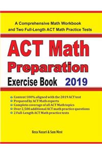 ACT Math Preparation Exercise Book