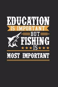 Education Is Important But Fishing Is Most Important