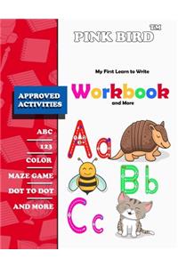 My First Learn to Write Workbook and More