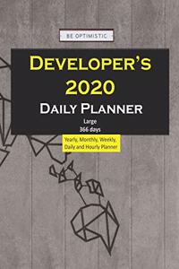 Developer's 2020 daily planner