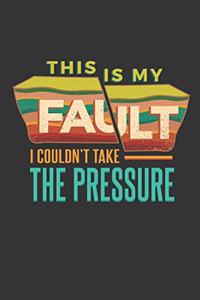 This is My Fault I Couldn't Take the Pressure