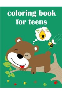 Coloring Book For Teens