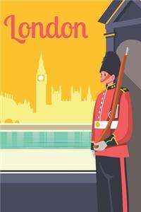 London Travel Notebook [Lined] [6x9] [110 pages]