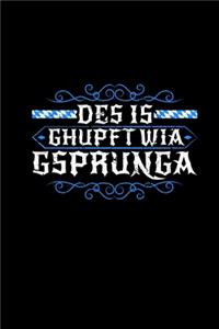 Des Is Ghupft Wia Gsprunga