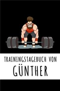 Trainingstagebuch von Günther
