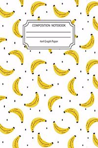 Composition Notebook 4x4 Graph Paper
