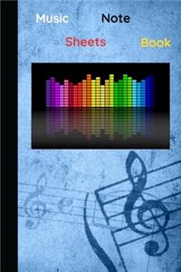 Music Sheets NoteBook
