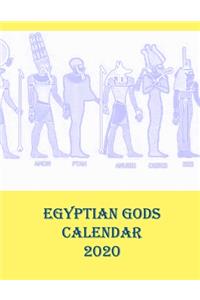 Egyptian Gods Calendar 2020