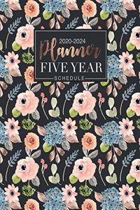 five year planner schedule 2020-2024