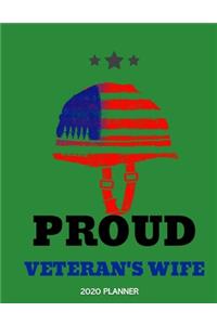 Proud Veteran's Wife 2020 Planner