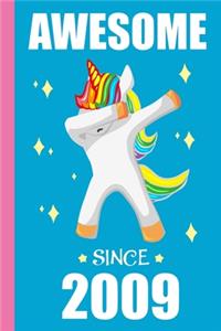 10th Birthday Dabbing Unicorn