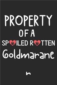 Property Of A Spoiled Rotten Goldmaraner