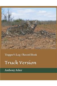 Trapper's Log / Record Book.