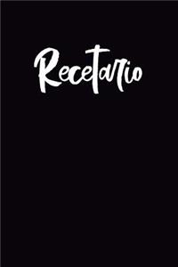 Recetario