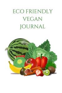 Eco Friendly VEGAN Journal