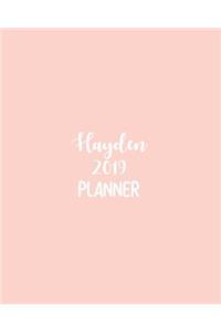 Hayden 2019 Planner