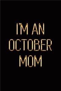 I'm an October Mom