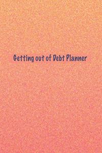 Getting Out of Debt Planner