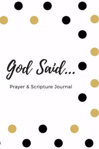 Prayer & Scripture Journal