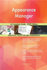 Appearance Manager A Complete Guide - 2020 Edition