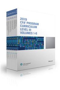 Cfa Program Curriculum 2019 Level III Volumes 1-6 Box Set