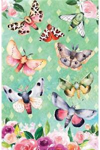 Bullet Journal for Nature Lovers Butterflies and Moths in Flowers