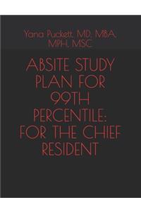 Absite Study Plan for the 99th Percentile