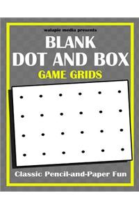 Blank Dot and Box Game Grids