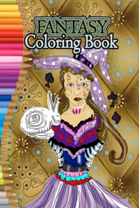 Fantasy Coloring Book