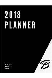 2018 Planner