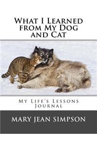 What I Learned from My Dog and Cat