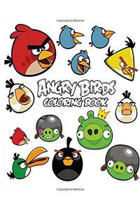 Angry Birds Coloring Book: Coloring Book for Kids and Adults with Fun, Easy, and Relaxing Coloring Pages