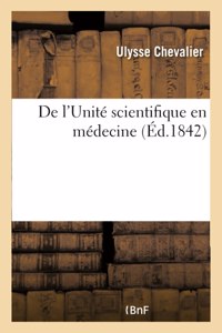 de l'Unité Scientifique En Médecine